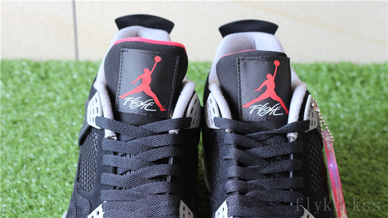 2016 Authentic Air Jordan 4 Retro Black Cement
